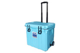 NNEKG Signature Hybrid Series Premium Ice Box 35L Light Blue with Wheels
