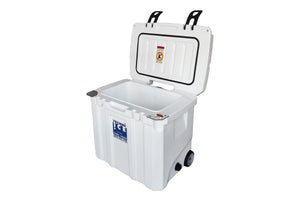 NNEKG Signature Hybrid Series Premium Ice Box 35L White with Wheels