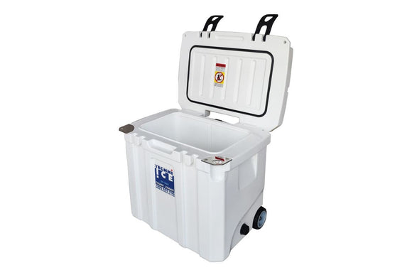 NNEKG Signature Hybrid Series Premium Ice Box 35L White with Wheels