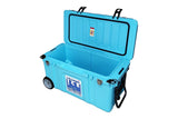 NNEKG Signature Hardcore Series Premium Ice Box 75L Light Blue with Wheels