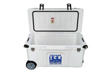 NNEKG Signature Hardcore Series Premium Ice Box 75L White with Wheels