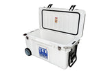 NNEKG Signature Hardcore Series Premium Ice Box 75L White with Wheels
