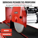 NNEMB 800W Electric Tile Saw Cutter with 200mm (8) Blade-720mm Cutting Length-Side Extension Table