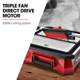 NNEMB 650W Electric Tile Saw Cutter with 180mm (7) Blade