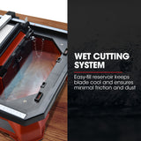 NNEMB 650W Electric Tile Saw Cutter with 180mm (7) Blade