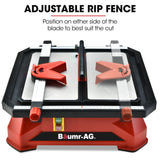 NNEMB 650W Electric Tile Saw Cutter with 180mm (7) Blade