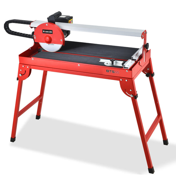 NNEMB 800W Electric Tile Saw Cutter with 200mm (8) Blade-620mm Cutting Length