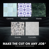 NNEMB 600W Electric Tile Saw Cutter with 180mm (7) Blade