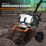 NNEMB Titan 7 10in. 52cc 2-Stroke Petrol Handheld Cultivator Tiller