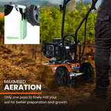 NNEMB Titan 7 10in. 52cc 2-Stroke Petrol Handheld Cultivator Tiller