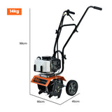 NNEMB Titan 5 10in. 43cc 2-Stroke Petrol Handheld Cultivator Tiller