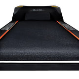 NNEDSZ Electric Treadmill 45cm Incline Running Home Gym Fitness Machine Black