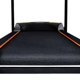 NNEDSZ Electric Treadmill 48cm Incline Running Home Gym Fitness Machine Black