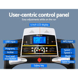 NNEDSZ Electric Treadmill 480mm 18kmh 3.5HP Auto Incline Home Gym Run Exercise Machine Fitness Dumbbell Massager Sit Up Bar