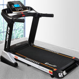 NNEDSZ Electric Treadmill 48cm Incline Running Home Gym Fitness Machine Black