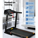 NNEDSZ Electric Treadmill MIG41 40cm Running Home Gym Machine Fitness 12 Speed Level Foldable Design