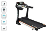 NNEDSZ Electric Treadmill 45cm Incline Running Home Gym Fitness Machine Black