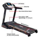 NNEDPE Powertrain MX2 Foldable Home Treadmill Auto Incline Cardio Running