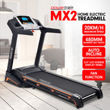 NNEDPE Powertrain MX2 Foldable Home Treadmill Auto Incline Cardio Running