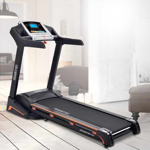 NNEDPE Powertrain MX2 Foldable Home Treadmill Auto Incline Cardio Running
