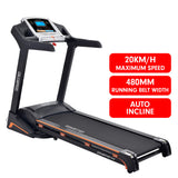 NNEDPE Powertrain MX2 Foldable Home Treadmill Auto Incline Cardio Running