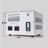 NNEMB 1000W Step Down Transformer 240v-110v Stepdown Voltage Converter AU-US