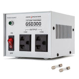 NNEMB 300W Step Down Transformer 240V-110 Stepdown Voltage Converter AU-US