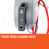 NNEMB 10m Retractable Air Hose Reel Compressor Wall Mounted Auto Rewind