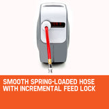 NNEMB 20m Retractable Air Hose Reel Compressor Wall Mounted Auto Rewind