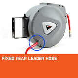 NNEMB 20m Retractable Air Hose Reel Compressor Wall Mounted Auto Rewind