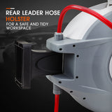NNEMB 30m Retractable Air Hose Reel Compressor Wall Mounted Auto Rewind