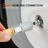 NNEMB 30m Retractable Air Hose Reel Compressor Wall Mounted Auto Rewind