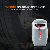 NNEMB 30m Retractable Air Hose Reel Compressor Wall Mounted Auto Rewind