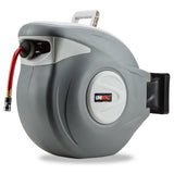 NNEMB 30m Retractable Air Hose Reel Compressor Wall Mounted Auto Rewind