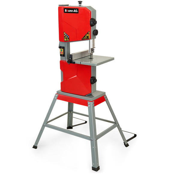 NNEMB 500W Wood Bandsaw with Stand-115mm Cutting Depth (BS40)