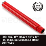 NNEMB Diamond Core Drill Bit 53mm Concrete Wet Dry Tile Stone Brick Marble 1-1/4 UNC