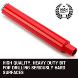 NNEMB Diamond Core Drill Bit 63mm Concrete Wet Dry Tile Stone Brick Marble 1-1/4 UNC