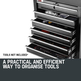 NNEMB 6 Drawer Tool Box Cabinet Trolley Garage Toolbox Storage Mechanic Chest