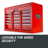 NNEMB 9 Drawer Tool Box Chest Organiser Mechanic Garage Storage Toolbox Set