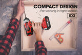 NNEMB 20V Cordless Drill and Impact Driver Kit with SYNC Battery and Charger
