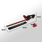 NNEMB HH3 20V SYNC Cordless Electric Hedge Trimmer with Battery and Fast Charger Kit