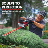 NNEMB HH3 20V SYNC Cordless Electric Hedge Trimmer with Battery and Fast Charger Kit