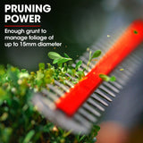 NNEMB HH3 20V SYNC Cordless Electric Hedge Trimmer with Battery and Fast Charger Kit