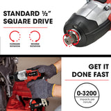 NNEMB IW3 20V SYNC Cordless Impact Wrench Gun Kit with Battery and Fast Charger
