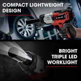 NNEMB IW3 20V SYNC Cordless Impact Wrench Gun Kit with Battery and Fast Charger