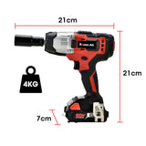 NNEMB IW3 20V SYNC Cordless Impact Wrench Gun Kit with Battery and Fast Charger