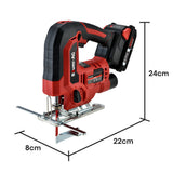 NNEMB JS3 20V SYNC Cordless Jigsaw Kit Tool with Battery and Fast Charger