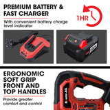 NNEMB JS3 20V SYNC Cordless Jigsaw Kit Tool with Battery and Fast Charger