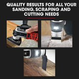 NNEMB MF3 20V SYNC Cordless Oscillating Tool Kit with Battery and Fast Charger
