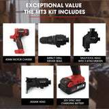 NNEMB Cordless MT3 20V SYNC 3in1 Combi-Tool Kit-with Battery and Charger